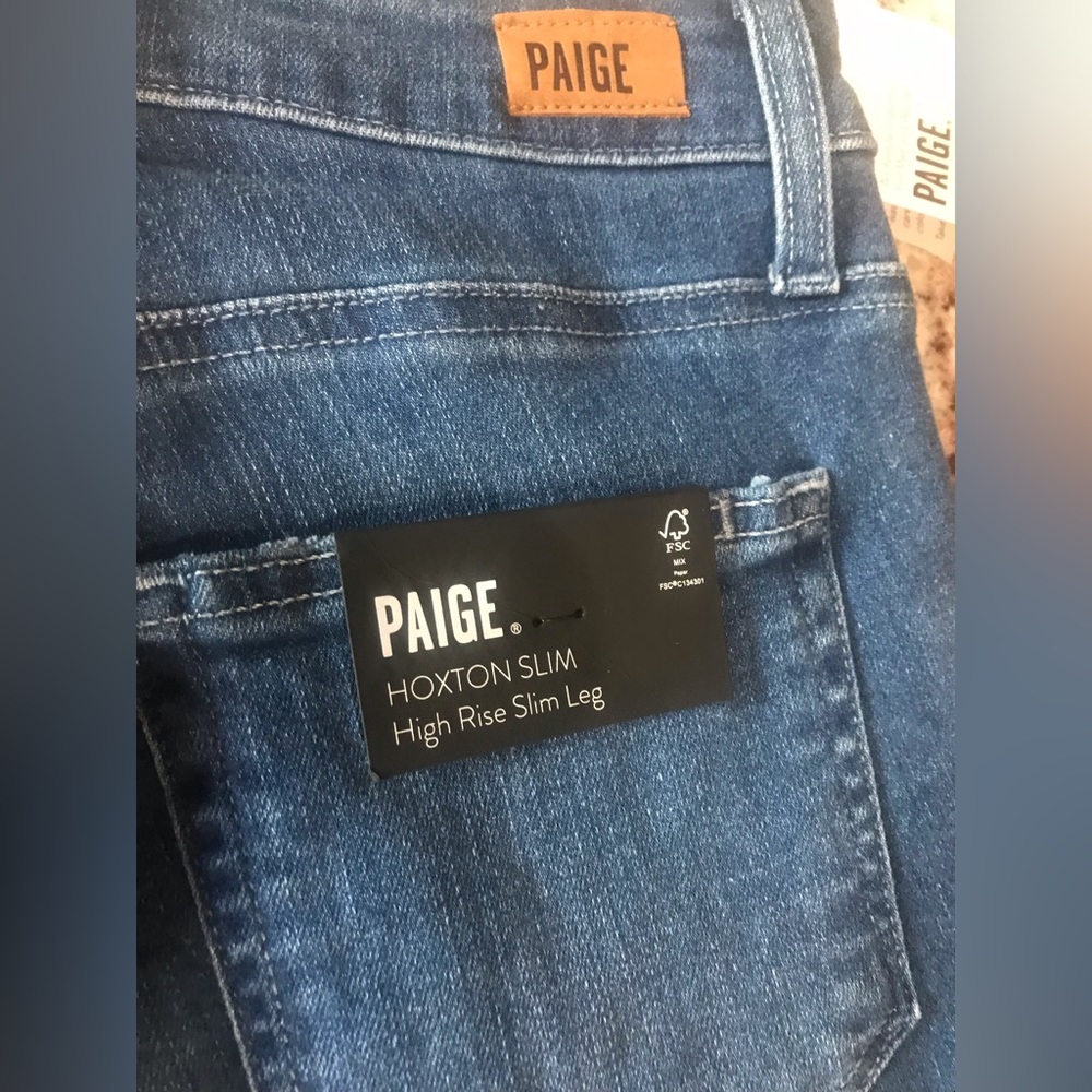 Paige Hoxton Slim Jeans Sz 25 NWT